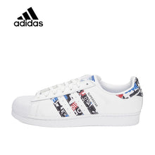 Load image into Gallery viewer, Original Official Adidas Clover SUPERSTAR Men and Women Skateboard Shoes Classic Breathable Shoes Outdoor Anti-slip Flat CP9760