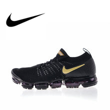 Load image into Gallery viewer, Original Authentic Nike Air Vapormax Flyknit 2 Mens Running Shoes Sneakers Sport Outdoor Designer Footwear 2019 New 942842-009