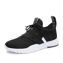 Load image into Gallery viewer, sneakers new f breathable insole wear-resisting and anti slip outsole men sport upper fly knit material shoes hombre basketball