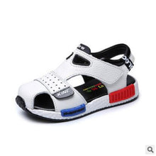 Load image into Gallery viewer, Children's Leather Sandals Children Summer Beach Sandals