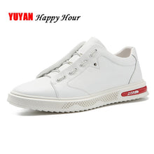 Load image into Gallery viewer, Men Shoes Sneakers Leather Men's Classic Black White Shoes